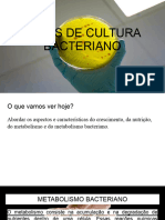 Meios de Cultura Bacteriano