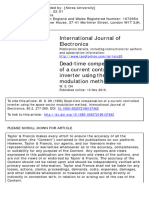 Dead-Time Compensation of A Current Controlled Inverter Using The