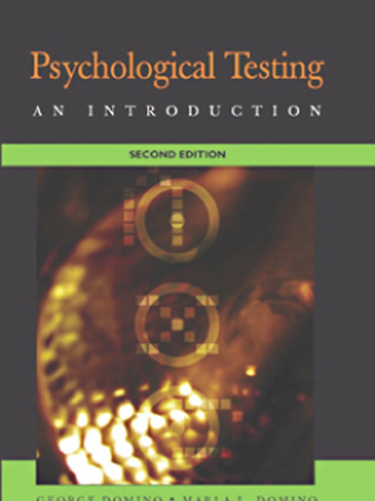 Psychological Testing | PDF | Career & Growth | Self-Improvement