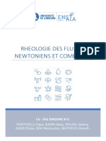 TP 1 Rhéologie des fluides newtonien et complexe - Groupe n°3 (1)