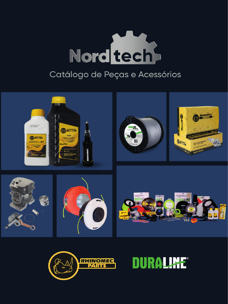 Peças de Reposição RHINOMEC PARTS | PDF | Motores | Qualidade (negócios)