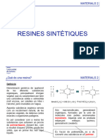 Resines Sintètiques