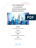 INFORME LABORATORIO DE QUIMICA PREPARACION DE SOLUCIONES[1]