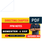 PPM Directing and Leadership Notes