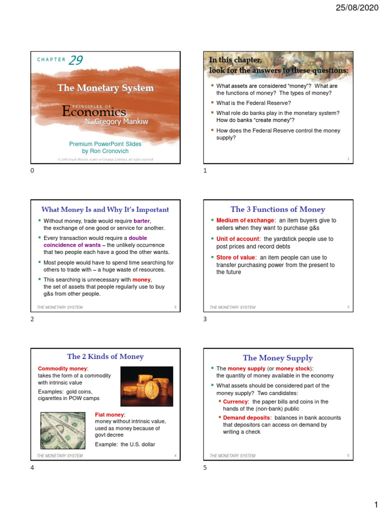Understanding the Monetary System | PDF | Federal Reserve | Money Supply