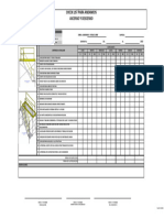 Check List - Andamios - Ascenso y Descenso - 2023