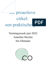 Praktische Gids Voor de Proactieve Cirkel - PPTX