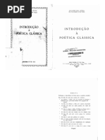 Segismundo Spina - Introdução a Poética Clássica