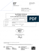 Rapport d'Essais Innova 2008