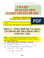 TAI LIỆU MŨ VA LOGA TRONG ĐỀ THI CHÍNH THỨC