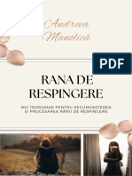 Ebook Rana de Respingere Andreea Manolica