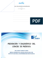 Docsity Cancer de Prostata Actualizacion