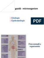 Curs 2 - Patogenitate. Virulenta. Relaţia Gazdă-Microorganism