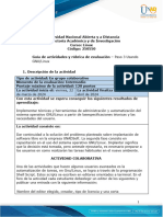 Guía de Actividades y Rúbrica de Evaluación Implementando GNULinux Xiomara