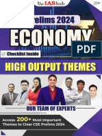 Prelims 2024: High Output Themes
