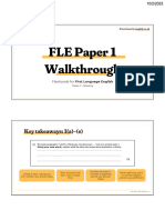 Flashcards For FLE Paper 1 by Taughtly