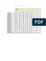 Planilla de Excel de Encuesta