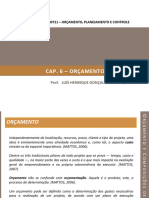 CAP. 6 - Orcamento