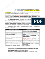 Contabilidade de Custos - Resumo Editável