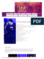 A Família Addams - CAGE - Casa de Artes