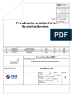 PC CEME1 EL P016 - 0 Procedimiento de Escalerillas Bandejas Signed