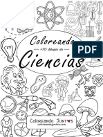 12 Libro para Colorear de Ciencias