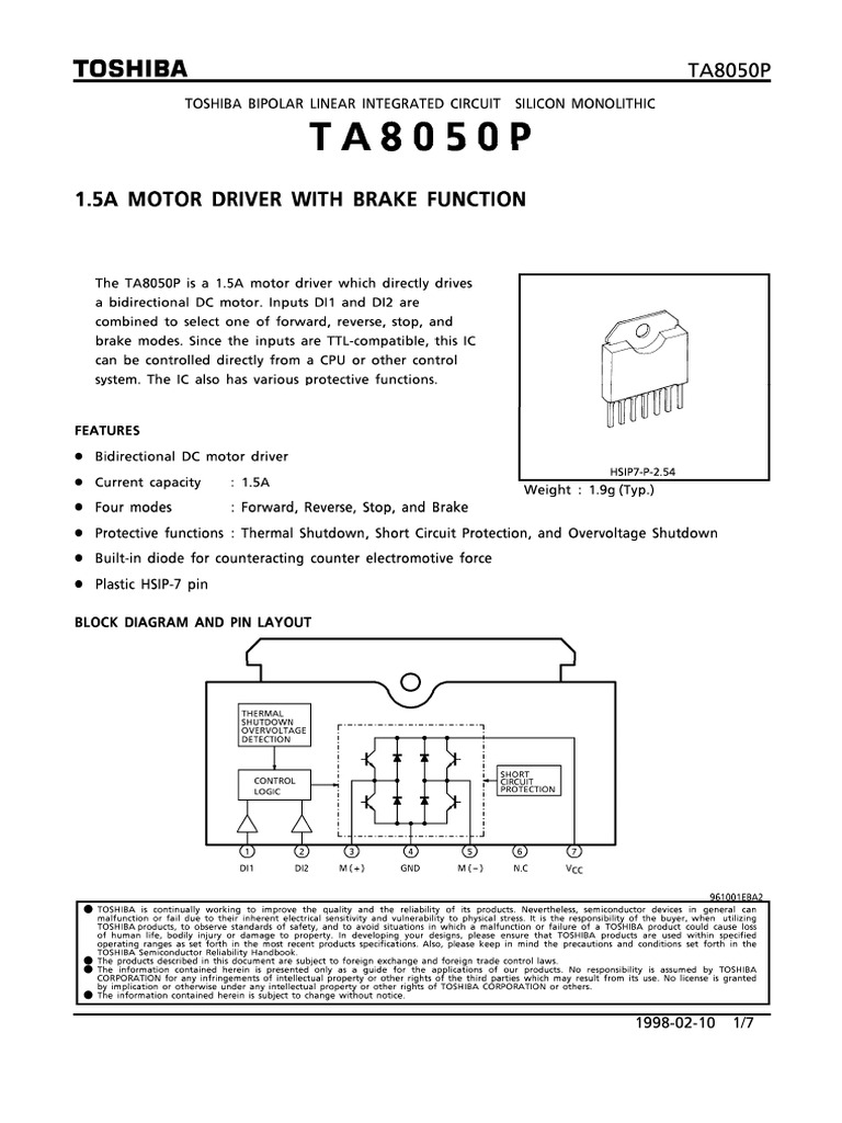 TA8050P | PDF