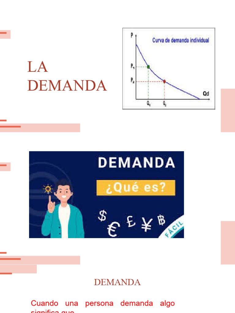 Unidad II - La Demanda y La Oferta | PDF | Oferta y demanda | Curva de ...