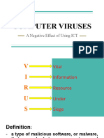 The Effects of Using ICT - Viruses
