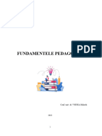 Fundamentele Pedagogiei-suport de Curs 2