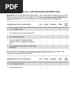 ACQ-5 Asthma Control Questionnaire | PDF