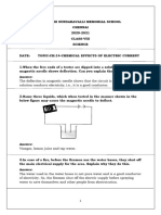 Chemical Effects of Electric Current