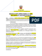 7.-Resolución Directoral N°007 Del Municipio Escolar