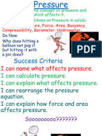 Pressure Force Area