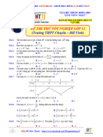 Đề Thi Thử Tốt Nghiệp - THPT Chuyên ĐH Vinh