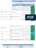 De Matriz de Evaluación de Riesgos Ocupacionales Electromecanico