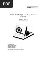 Micros 3700 POS Configurator Manual