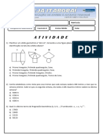 Atividade do Fascículo 8 - Ensino Médio