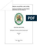 Texto Guía - Métodos y Tecnicas de Investigación