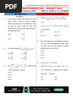 Gaokao 2025 Math Exam Paper | PDF | Mathematics