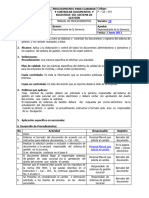 Procedimiento para Elaborar y Control Doc Sistemas de Gestion