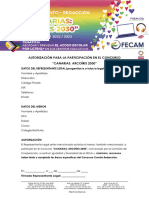 Formulario Autorizacion 2022-23