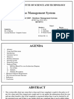 Crime Management System