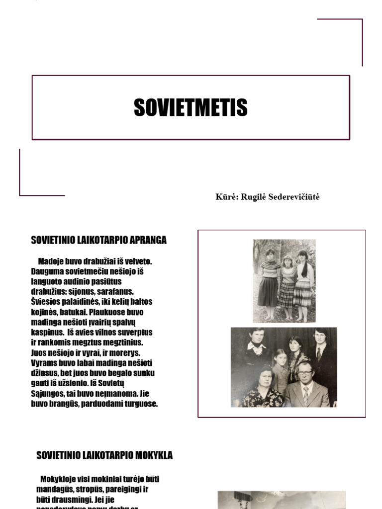 Sovietmetis | PDF