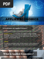 APPLIED ECONOMICS Week 2