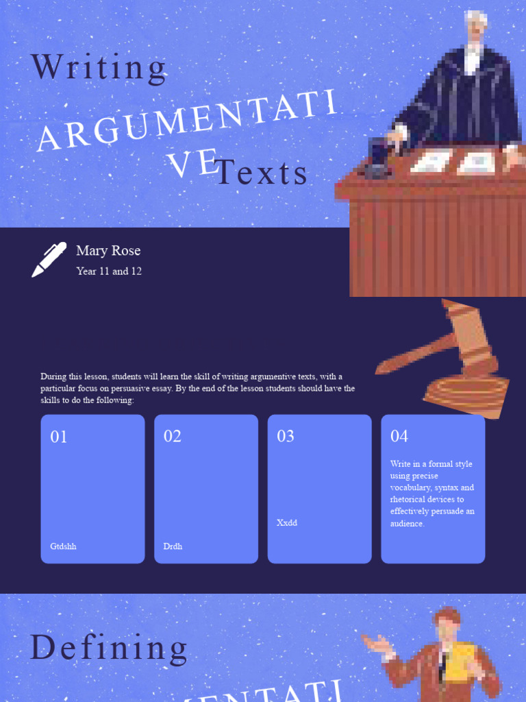 Argumentative Writing Guide for Students | PDF | Essays | Human ...