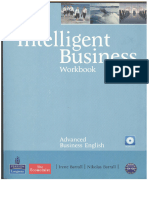 # Intelligent Business Advanced Business English. Workbook