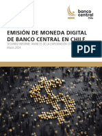 2024 Banco Central. Segundo Informe Emisión de Una Moneda Digital de Banco Central en Chile