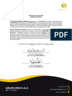 5.1.2. Certificado Parafiscales Grupo MSG S.A.S