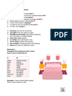 Bedtime Routine Worksheet T